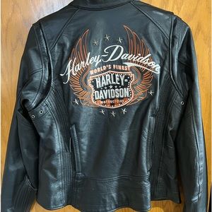 Women's Leather Harley Davidson Jacket size Large